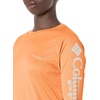 image:imageColumbia Womens Tidal Tee II Long Sleeve HoodieLime GlowWhite Logo