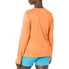 image:imageColumbia Womens Tidal Tee II Long Sleeve HoodieLime GlowWhite Logo