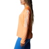 image:imageColumbia Womens Tidal Tee II Long Sleeve HoodieLime GlowWhite Logo