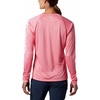 image:imageColumbia Womens Tidal Tee II Long Sleeve HoodieLycheeWhite Logo