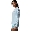 image:imageColumbia Womens Tidal Tee II Long Sleeve HoodieMarine LightNocturnal Logo