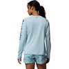 image:imageColumbia Womens Tidal Tee II Long Sleeve HoodieMarine LightNocturnal Logo