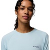 image:imageColumbia Womens Tidal Tee II Long Sleeve HoodieMarine LightNocturnal Logo