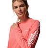 image:imageColumbia Womens Tidal Tee II Long Sleeve HoodieMelonadeWhite Logo