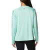 image:imageColumbia Womens Tidal Tee II Long Sleeve HoodieMint CayTranquil Teal Logo