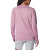 image:imageColumbia Womens Tidal Tee II Long Sleeve HoodieMinuet HeatherWhite Logo