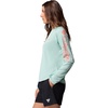 image:imageColumbia Womens Tidal Tee II Long Sleeve HoodieMisty JadeMelonade Logo