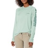 image:imageColumbia Womens Tidal Tee II Long Sleeve HoodieNew MintWaterfall Logo