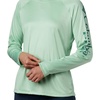 image:imageColumbia Womens Tidal Tee II Long Sleeve HoodieNew MintWaterfall Logo