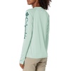image:imageColumbia Womens Tidal Tee II Long Sleeve HoodieNew MintWaterfall Logo