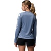 image:imageColumbia Womens Tidal Tee II Long Sleeve HoodieNew Moon HeatherWhite Logo