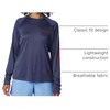 image:imageColumbia Womens Tidal Tee II Long Sleeve HoodieNocturnalRed Spark Logo