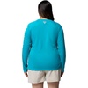 image:imageColumbia Womens Tidal Tee II Long Sleeve HoodieOcean TealWhite Logo