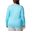 image:imageColumbia Womens Tidal Tee II Long Sleeve HoodieOpal BlueKey West Logo