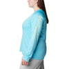 image:imageColumbia Womens Tidal Tee II Long Sleeve HoodieOpal BlueKey West Logo