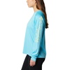 image:imageColumbia Womens Tidal Tee II Long Sleeve HoodieOpal BlueKey West Logo