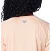 image:imageColumbia Womens Tidal Tee II Long Sleeve HoodiePeach FizzOcean Mint Logo