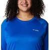 image:imageColumbia Womens Tidal Tee II Long Sleeve HoodieRed HibiscusWhite Logo