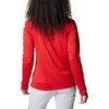 image:imageColumbia Womens Tidal Tee II Long Sleeve HoodieRed SparkWhite Logo