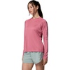 image:imageColumbia Womens Tidal Tee II Long Sleeve HoodieRosetteAntique Mauve Logo