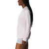 image:imageColumbia Womens Tidal Tee II Long Sleeve HoodieSatin Pink HeatherWhite Logo