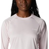 image:imageColumbia Womens Tidal Tee II Long Sleeve HoodieSatin Pink HeatherWhite Logo
