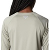 image:imageColumbia Womens Tidal Tee II Long Sleeve HoodieSea WaveWhite Logo