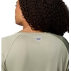 image:imageColumbia Womens Tidal Tee II Long Sleeve HoodieSmokey SageCarbon Logo