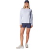 image:imageColumbia Womens Tidal Tee II Long Sleeve HoodieSnowdriftNocturnal Logo