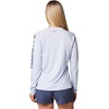 image:imageColumbia Womens Tidal Tee II Long Sleeve HoodieSnowdriftNocturnal Logo