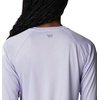 image:imageColumbia Womens Tidal Tee II Long Sleeve HoodieSoft Violet HeatherWhite Logo