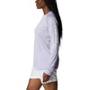 image:imageColumbia Womens Tidal Tee II Long Sleeve HoodieSoft Violet HeatherWhite Logo