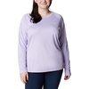 image:imageColumbia Womens Tidal Tee II Long Sleeve HoodieSoft VioletWhite Logo
