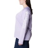 image:imageColumbia Womens Tidal Tee II Long Sleeve HoodieSoft VioletWhite Logo
