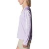 image:imageColumbia Womens Tidal Tee II Long Sleeve HoodieSoft VioletWhite Logo