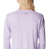 image:imageColumbia Womens Tidal Tee II Long Sleeve HoodieSoft VioletWhite Logo
