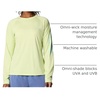 image:imageColumbia Womens Tidal Tee II Long Sleeve HoodieSpring YellowGulf Stream Logo