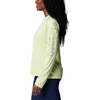 image:imageColumbia Womens Tidal Tee II Long Sleeve HoodieSpring YellowSmokey Sage Logo