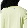 image:imageColumbia Womens Tidal Tee II Long Sleeve HoodieSpring YellowSmokey Sage Logo