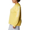 image:imageColumbia Womens Tidal Tee II Long Sleeve HoodieSun GlowWhite Logo