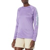 image:imageColumbia Womens Tidal Tee II Long Sleeve HoodieSunlit HeatherWhite Logo