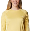 image:imageColumbia Womens Tidal Tee II Long Sleeve HoodieSweet CornWhite Logo