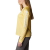 image:imageColumbia Womens Tidal Tee II Long Sleeve HoodieSweet CornWhite Logo