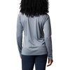 image:imageColumbia Womens Tidal Tee II Long Sleeve HoodieTrade Winds GreyLight Juice Logo