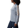 image:imageColumbia Womens Tidal Tee II Long Sleeve HoodieTrade Winds GreyLight Juice Logo