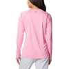 image:imageColumbia Womens Tidal Tee II Long Sleeve HoodieTropic PinkWhite Logo