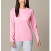 image:imageColumbia Womens Tidal Tee II Long Sleeve HoodieTropic PinkWhite Logo