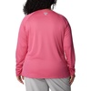image:imageColumbia Womens Tidal Tee II Long Sleeve HoodieUltra PinkViolet Sea Logo
