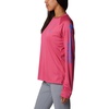 image:imageColumbia Womens Tidal Tee II Long Sleeve HoodieUltra PinkViolet Sea Logo