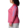 image:imageColumbia Womens Tidal Tee II Long Sleeve HoodieUltra PinkViolet Sea Logo